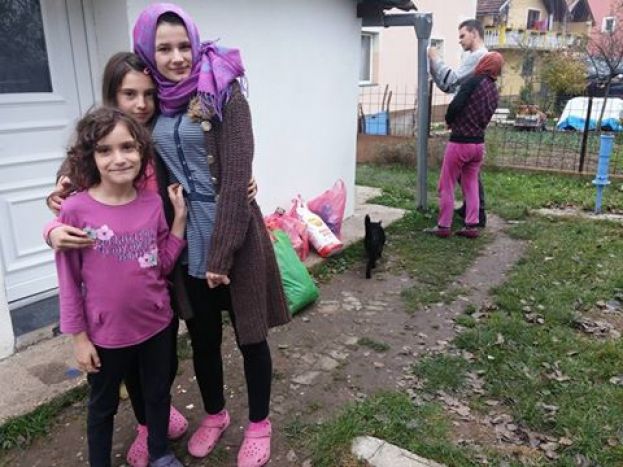 Visit to the family from Butmir