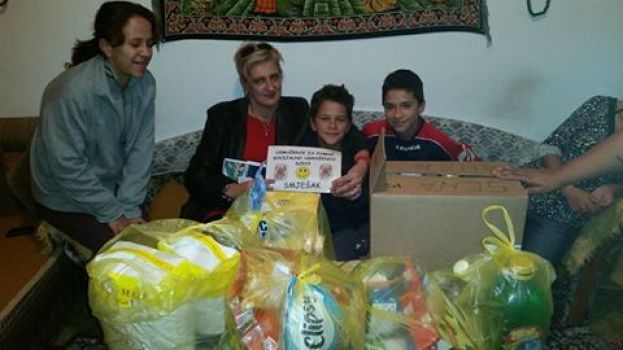 Visit to a family in Breza