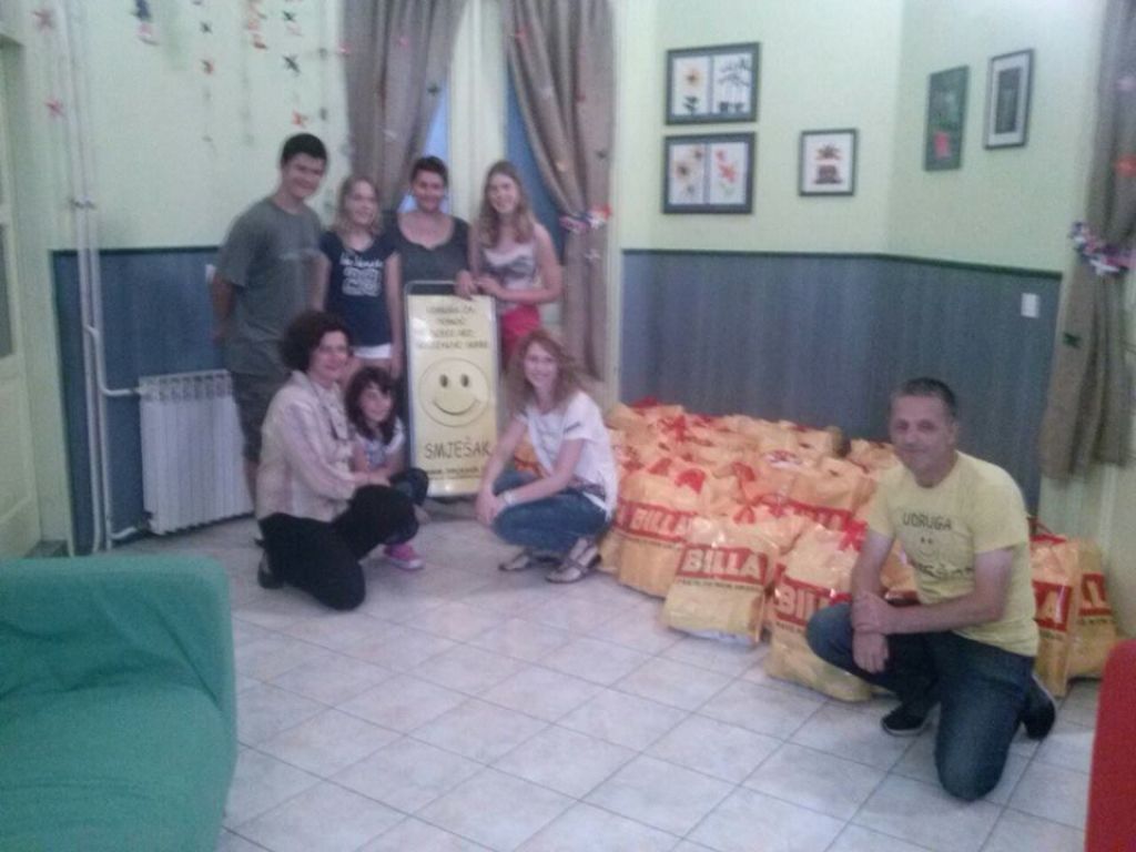 Donation to Children home PULA