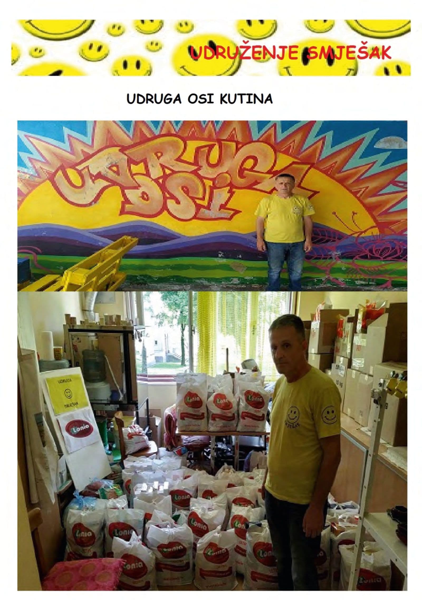 Donacija Udruzi OSI Kutina — fotografija 1